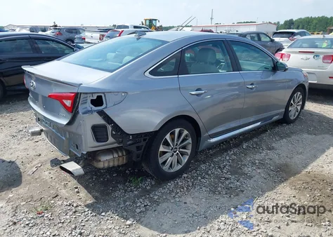 2017 Hyundai Sonata Sport z USA, uszkodzony, nr VIN 5NPE34AF7HH510142